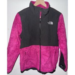 The North Face Denali Polartec Jacket Girl’s Size XL Pink Recycled Fleece Zip Up
